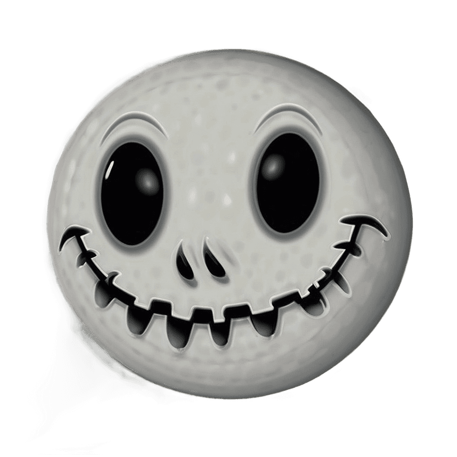 Spooky Smiling Face PNG 14