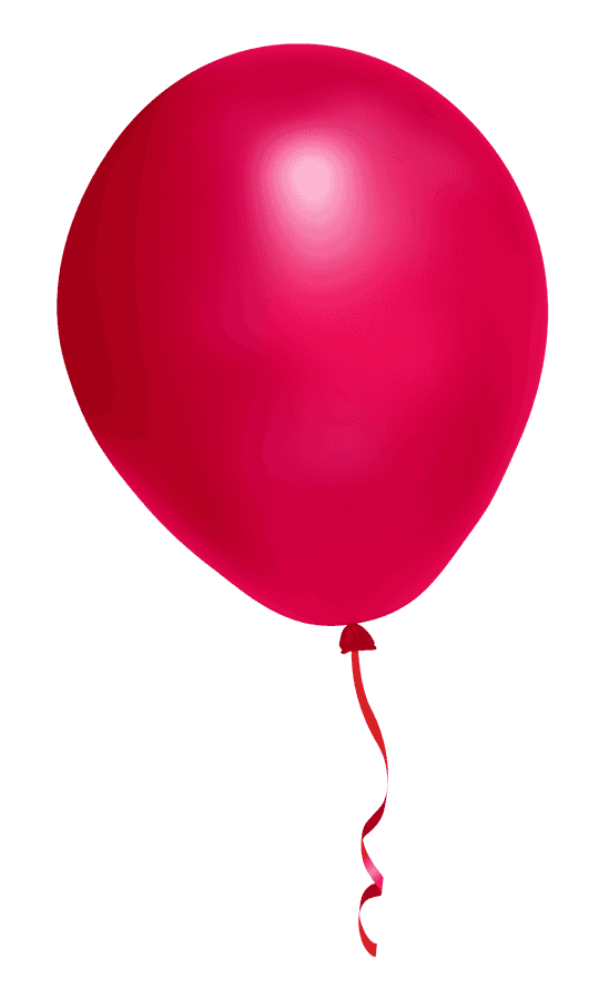 Vibrant Pink Balloon