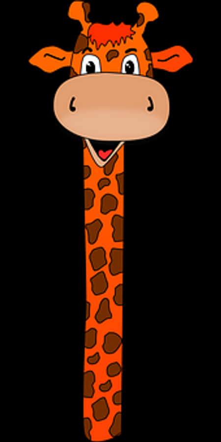 Cartoon Giraffe Headand Neck