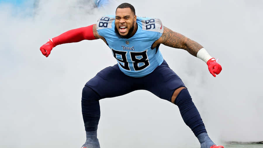 Jeffery Simmons Tennessee Titans Intensität