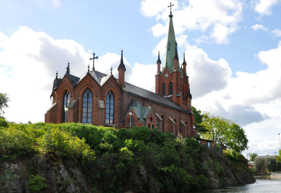 Stunning View of Trollhättan Cityscape