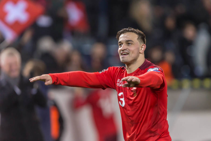Xherdan Shaqiri Soccer Winger