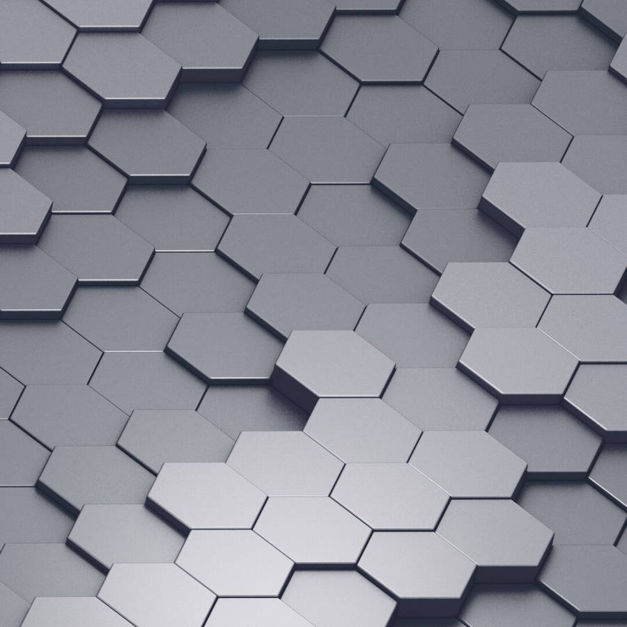 Download Honeycomb Gray Tiles Wallpaper | Wallpapers.com