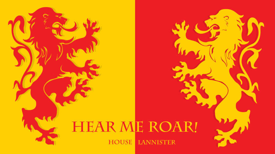 House Lannister Game of Thrones wallpaper.