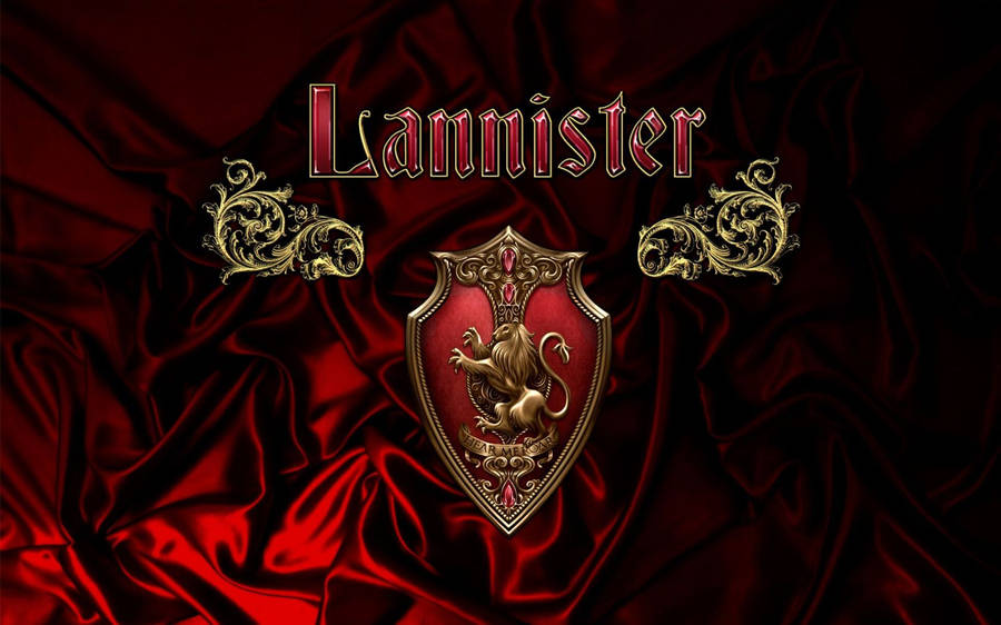 House Lannister Regal Red wallpaper. 