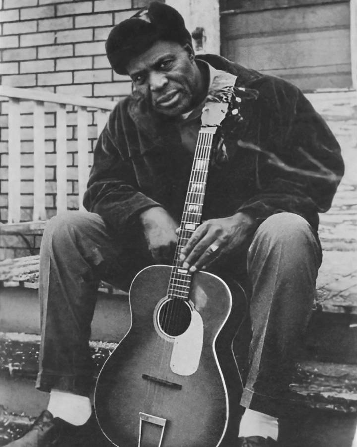HowlinWolf Blues Singer affischfoto. Bakgrundsbilder
