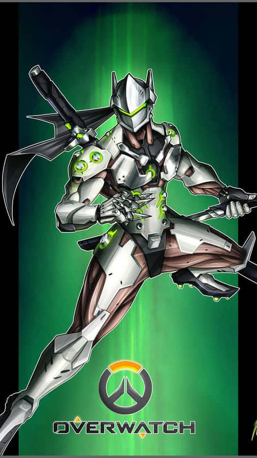 OverwatchGenji 1080 x 1920 Hintergrundbild