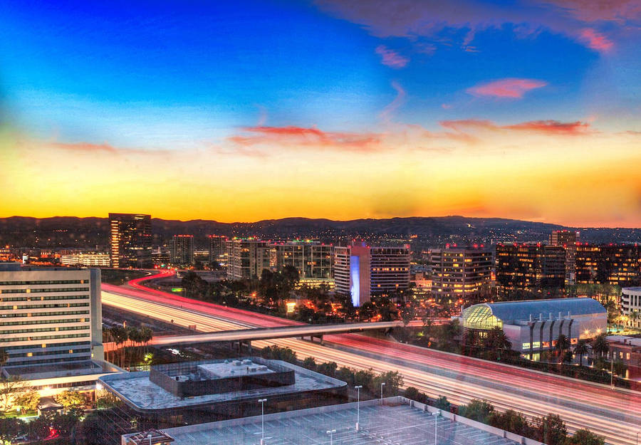 Vistaaérea de Irvine, Califórnia