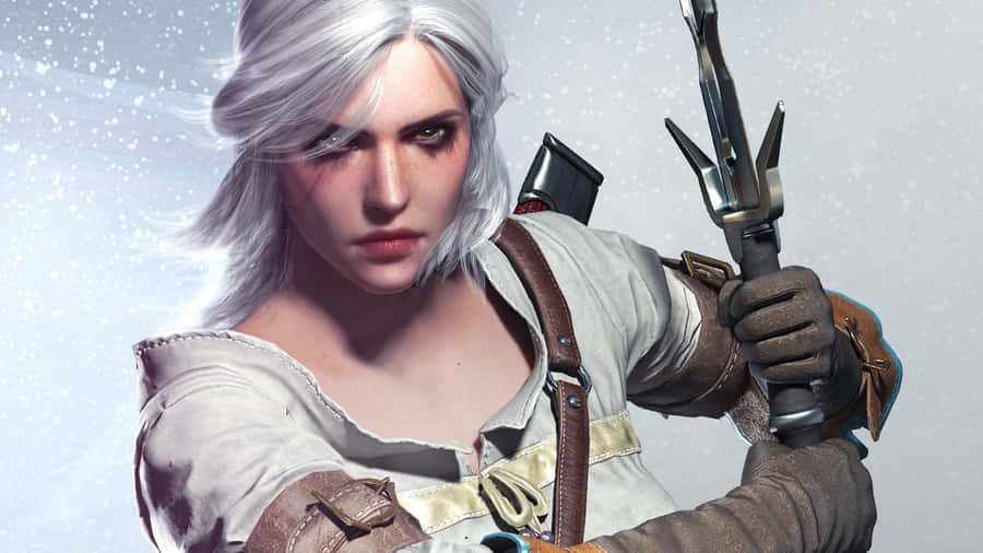 Retrato do Personagem Ciri Witcher