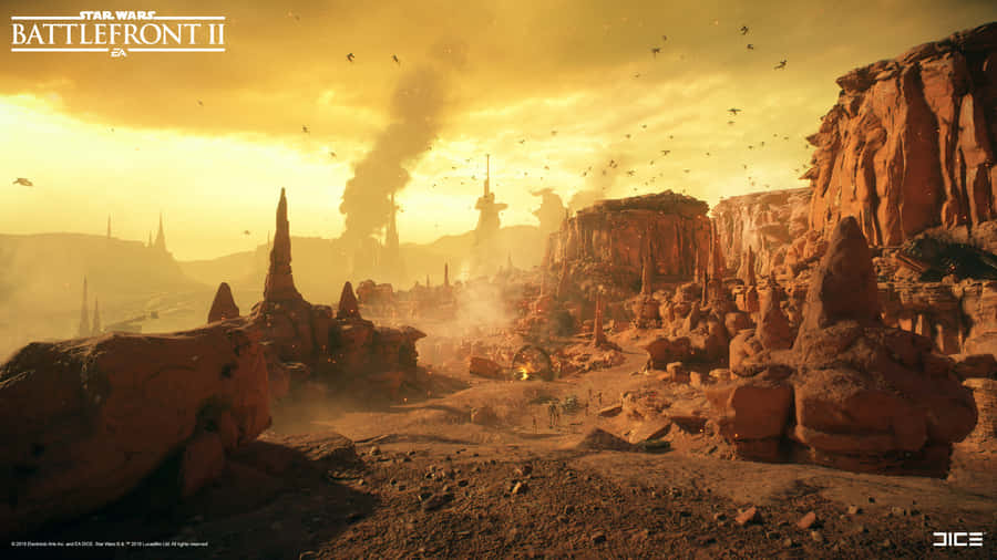 CavallieriJedi che combattono nella battaglia di Geonosis.