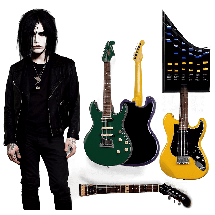 Goth Music Icons PNG ixl