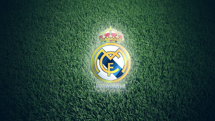 Real Madrid CF Grassy Logo