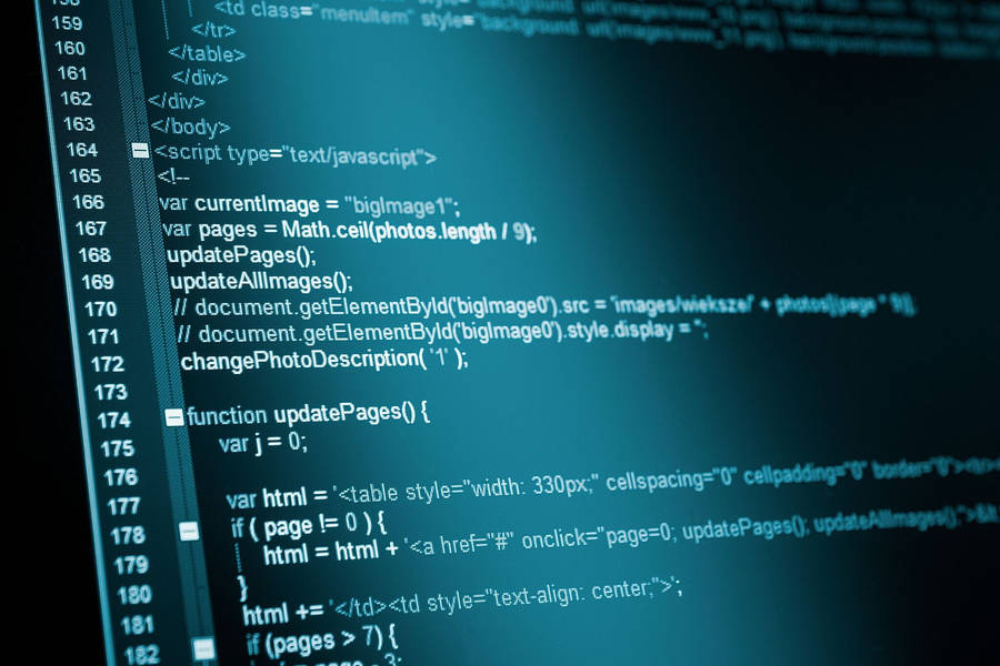 HTML Website Programming Wallpaper