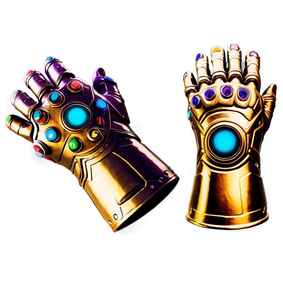 Detailed Infinity Gauntlet PNG 05252024