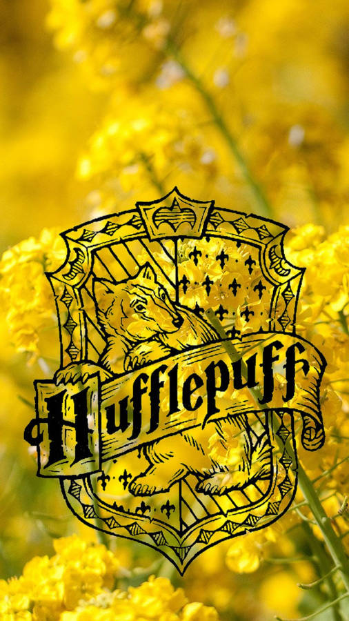 Download Hufflepuff Phone Background Wallpaper. Has Hufflepuff Symbol