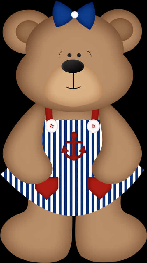 Halloween Teddy Bear Clipart Graphic Royalty Free Library - Lady Bear Clip Art, HD Png Download