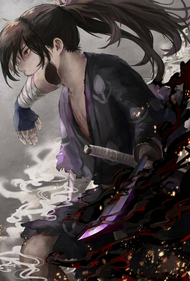 Download Hyakkimaru Of Dororo Art Wallpaper Wallpapers Com