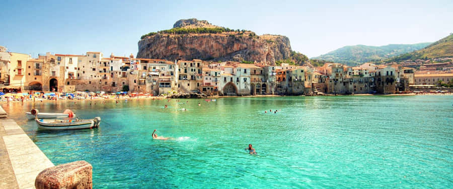 Papelde parede da Ilha Italiana em 1920 x 800.