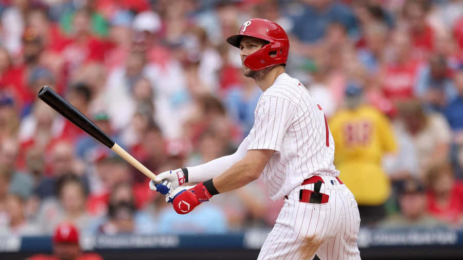 Trea Turner Azione Baseball Phillies