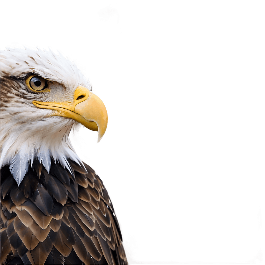 Side View Bald Eagle PNG 17