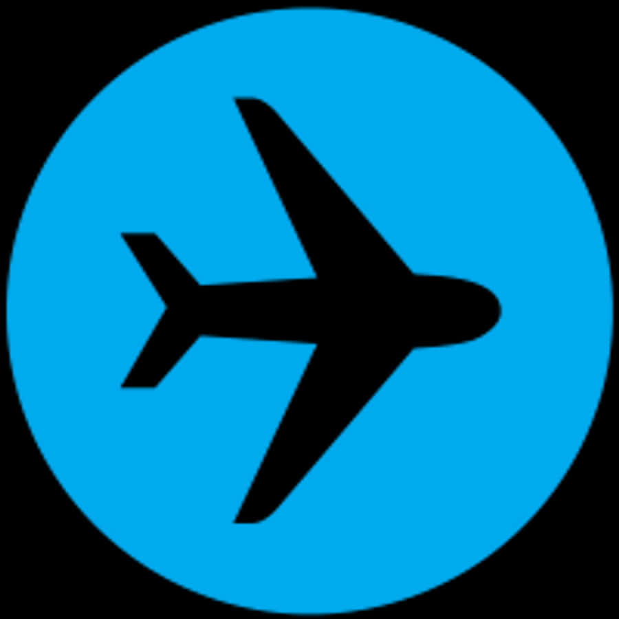 Airplane Silhouette Icon