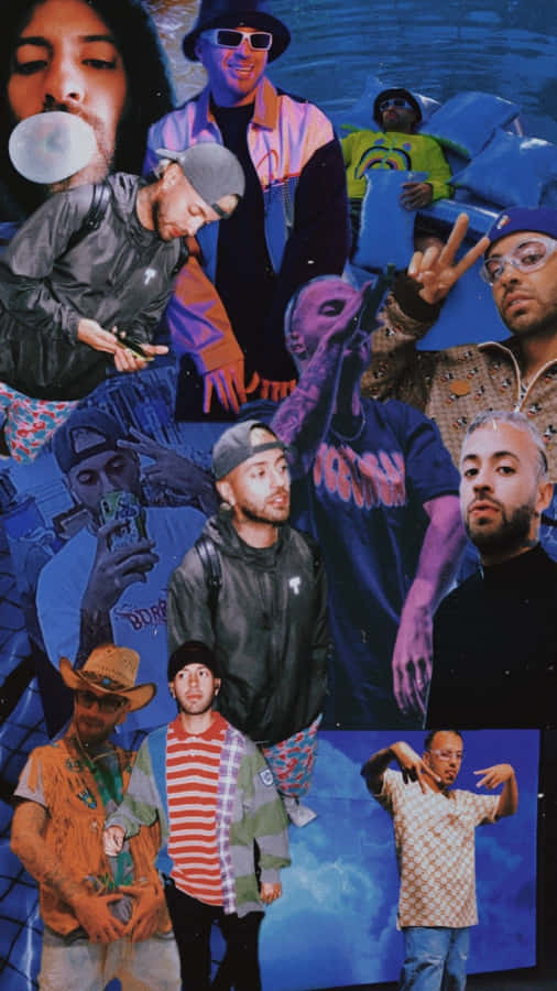 Collage di Stili ed Espressioni di Feid