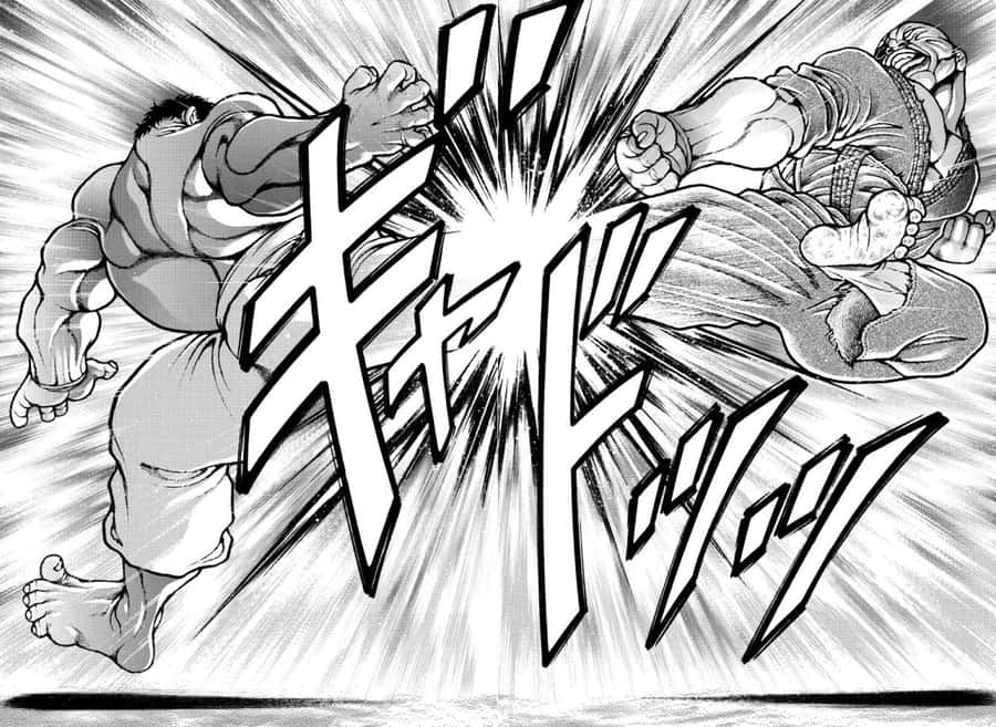 Manga-Stil Kraftkonflikt