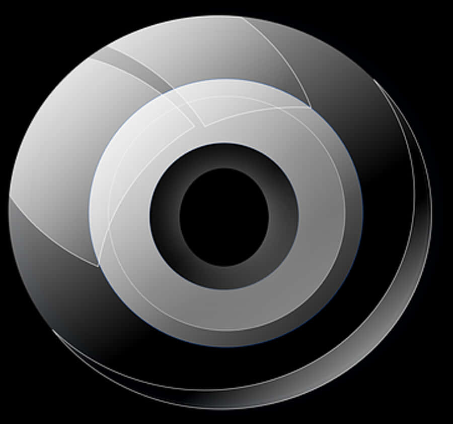 Abstract Camera Aperture Graphic