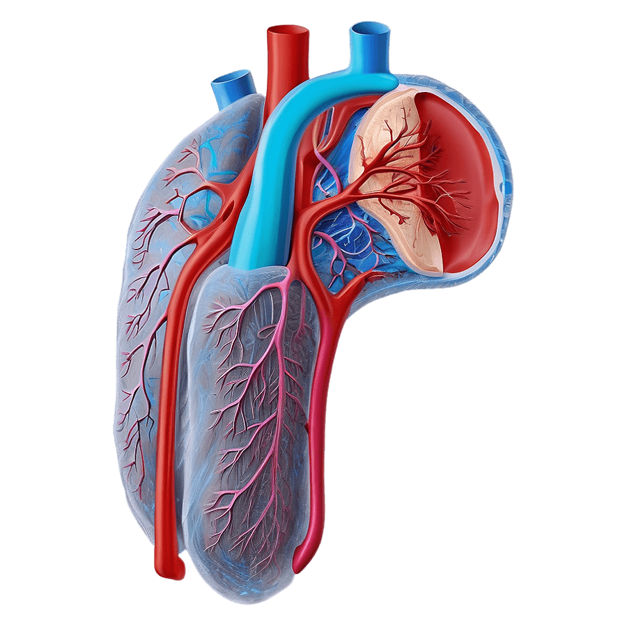 Circulatory System Veins PNG aqg