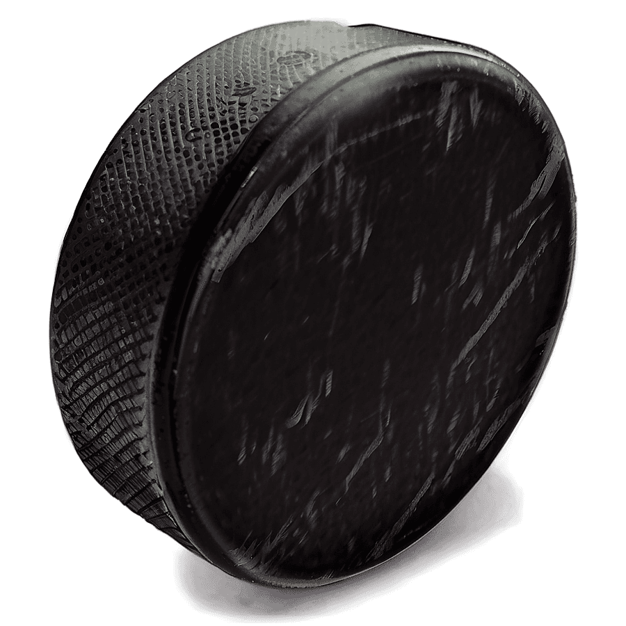 Realistic Hockey Puck PNG 05262024