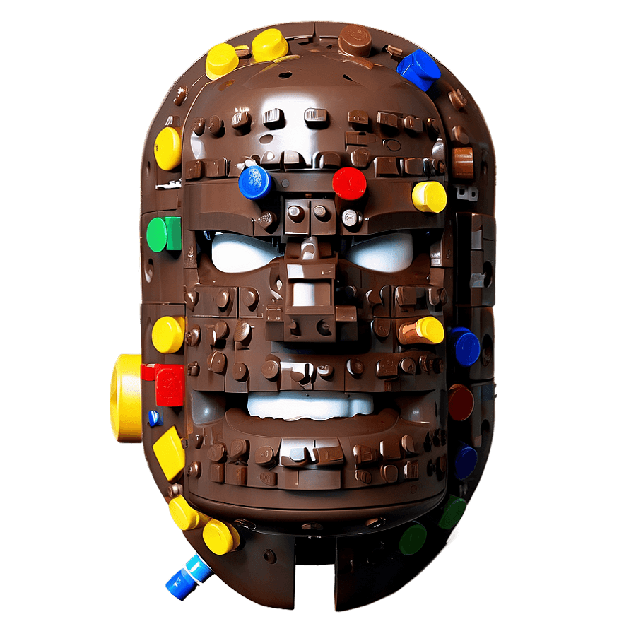 Realistic Lego Head PNG 05262024