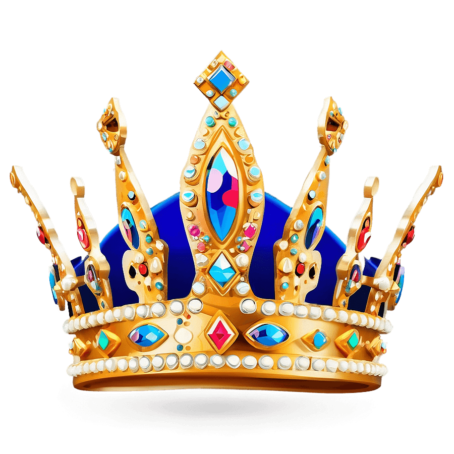 Classic Queen Crown PNG vug