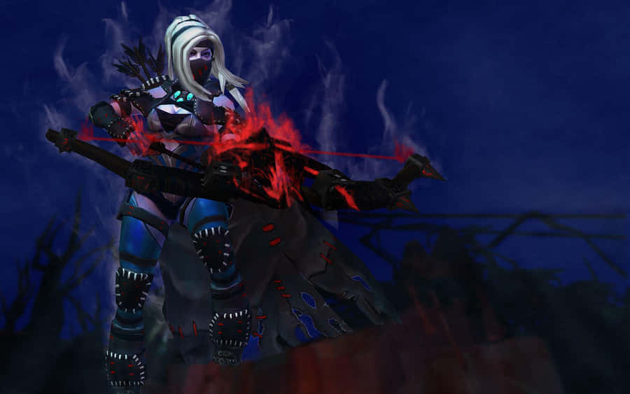DrowRanger 1920 x 1200 tapet.