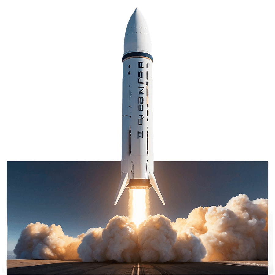 SpaceX BFR Rocket PNG 06232024