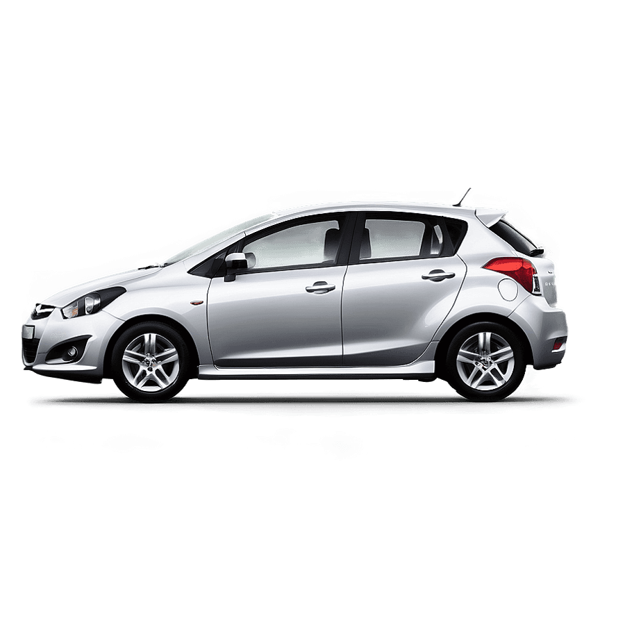 Hatchback Car Side Artwork PNG rba39