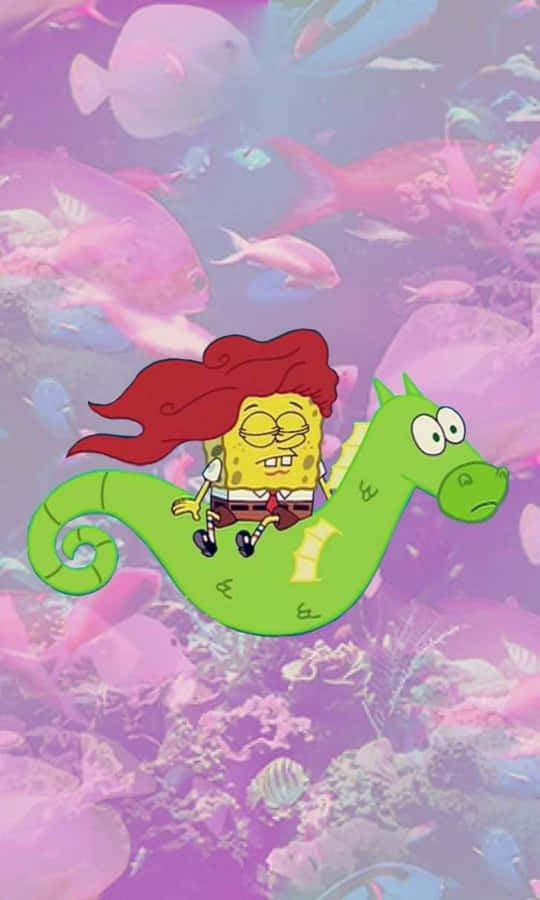 ÄsthetischeSpongebob-Hintergrundbilder