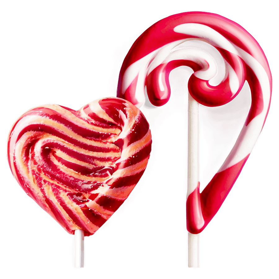 Heart Shaped Lollipop PNG bup