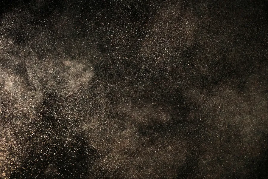 Dust background