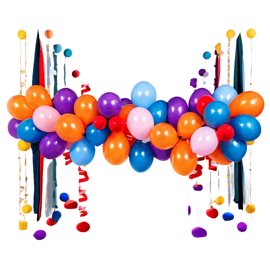 Custom Balloon Garland Creations PNG jpi