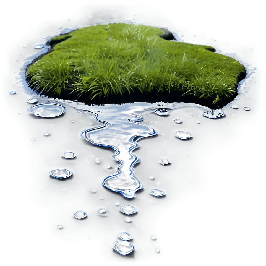 Puddle Texture PNG kuw71