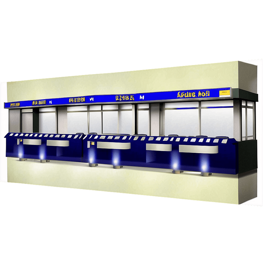 Railway Passenger Counter PNG 24