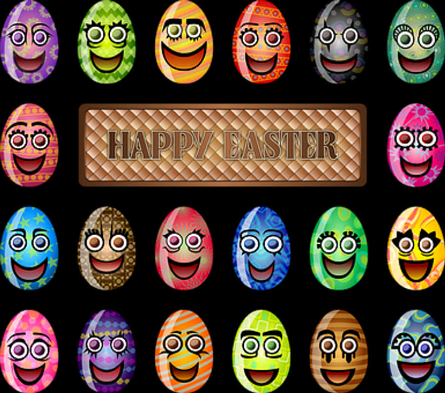 Happy Easter Emoji Eggs