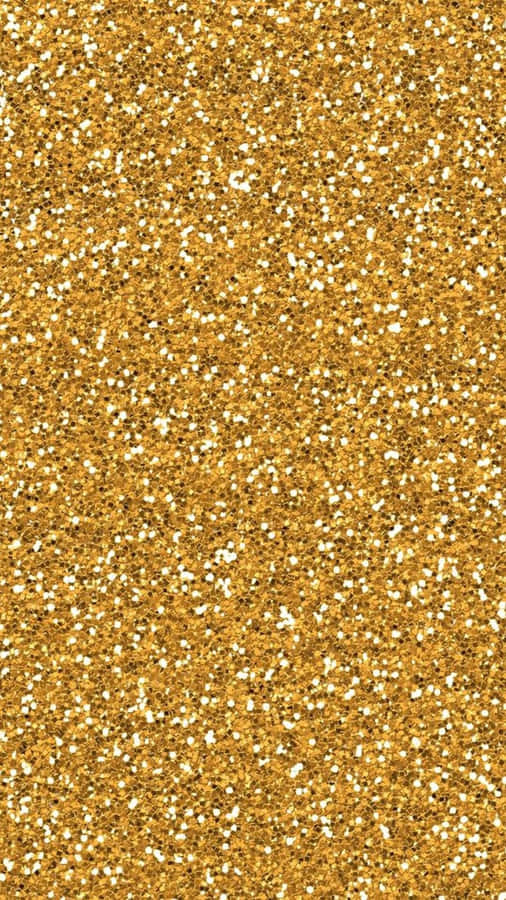 Bildmit winzigen gold glitzernden Perlen.