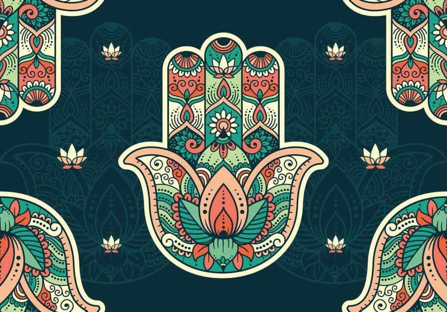 Hamsa1400 x 980 Hintergrundbild