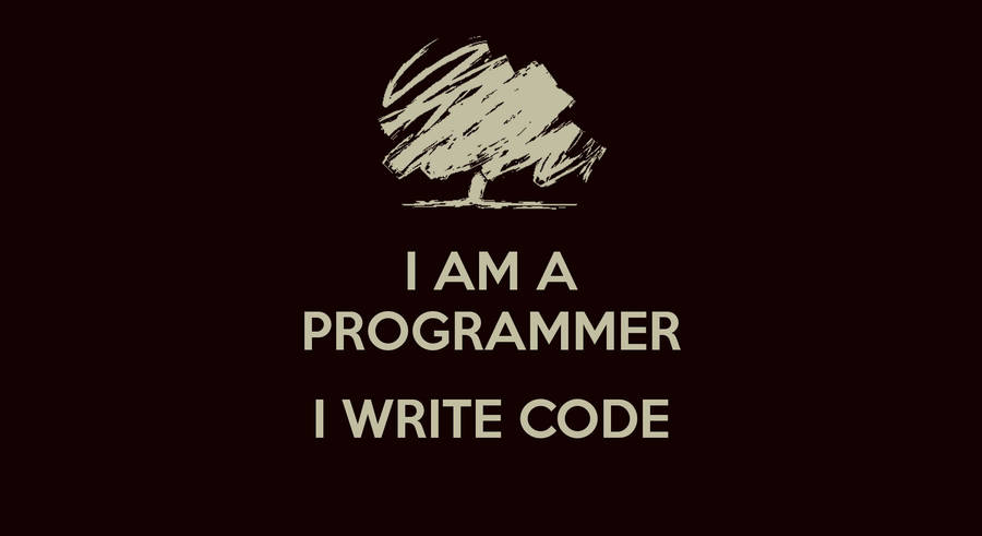 Ichbin ein Programmierer, der programmiert. Hintergrundbilder