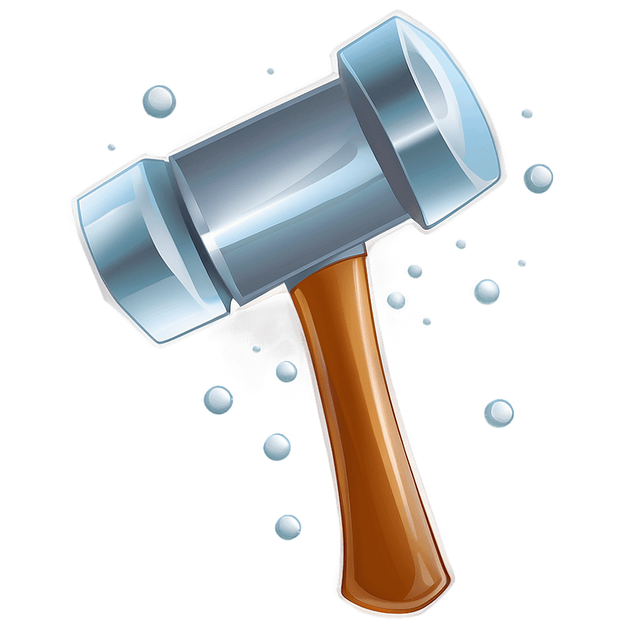 cartoon hammer d