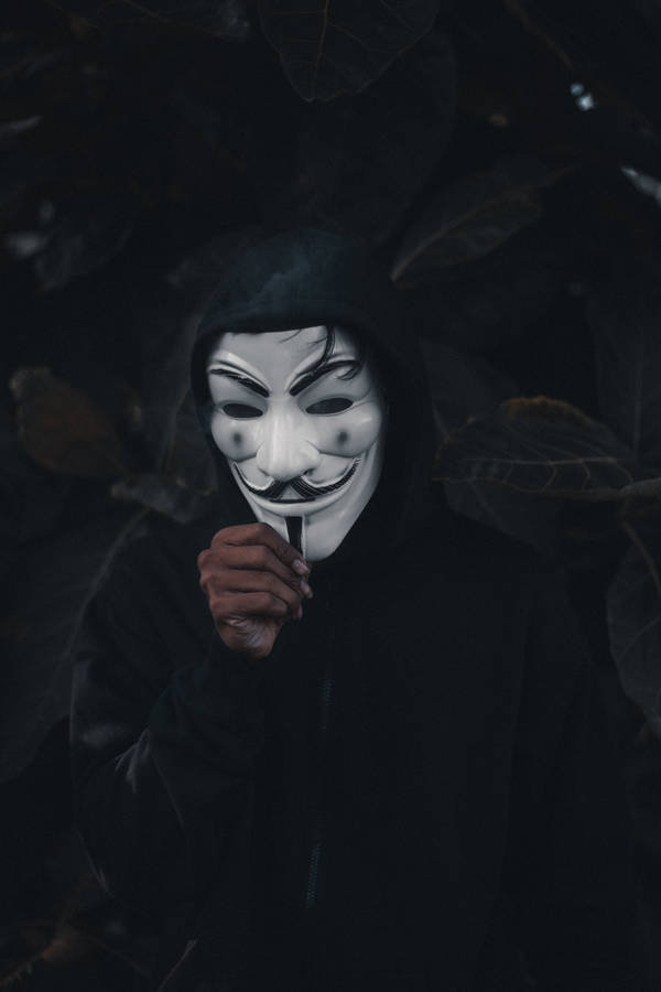 Download Iconic Mask Anonymous Wallpaper | Wallpapers.com