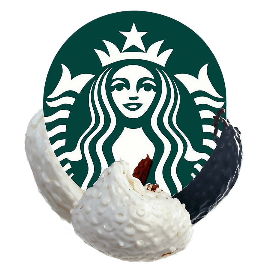 Starbucks Logo with Texture PNG ouv