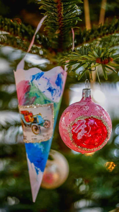 Decorazione Natalizia Vintage e Cono Fai-da-te