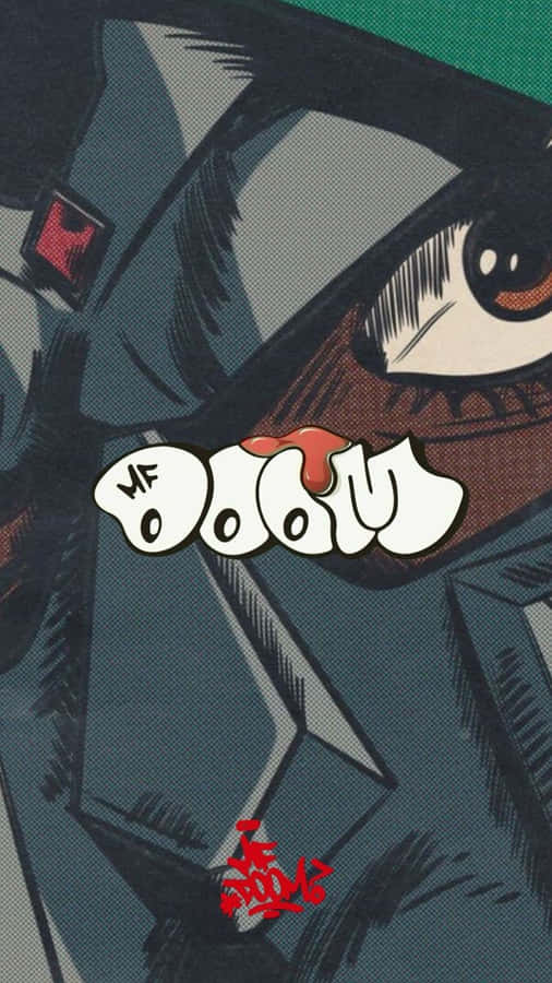 Arte de Personagem Animado MF DOOM